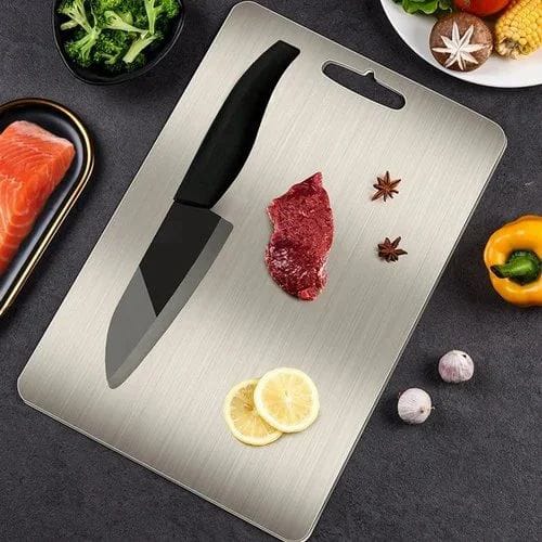 Multi-Function Stainless Steel Cutting Board